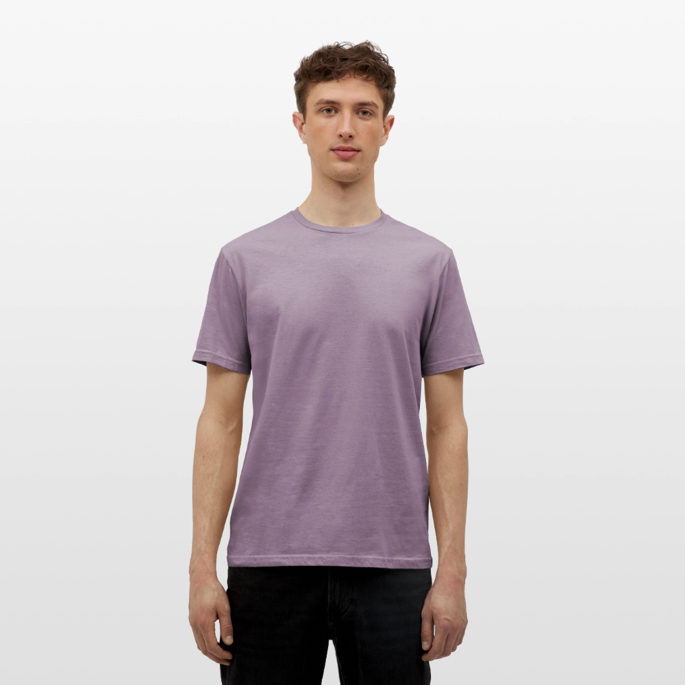 Männer T-Shirt Mein Computer - Lilagrau