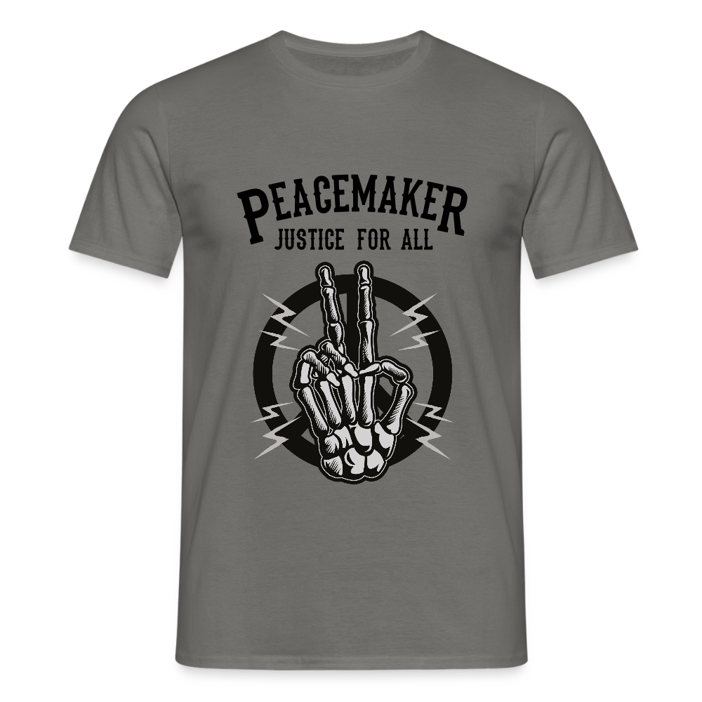 Männer T-Shirt Peacemaker - Graphit