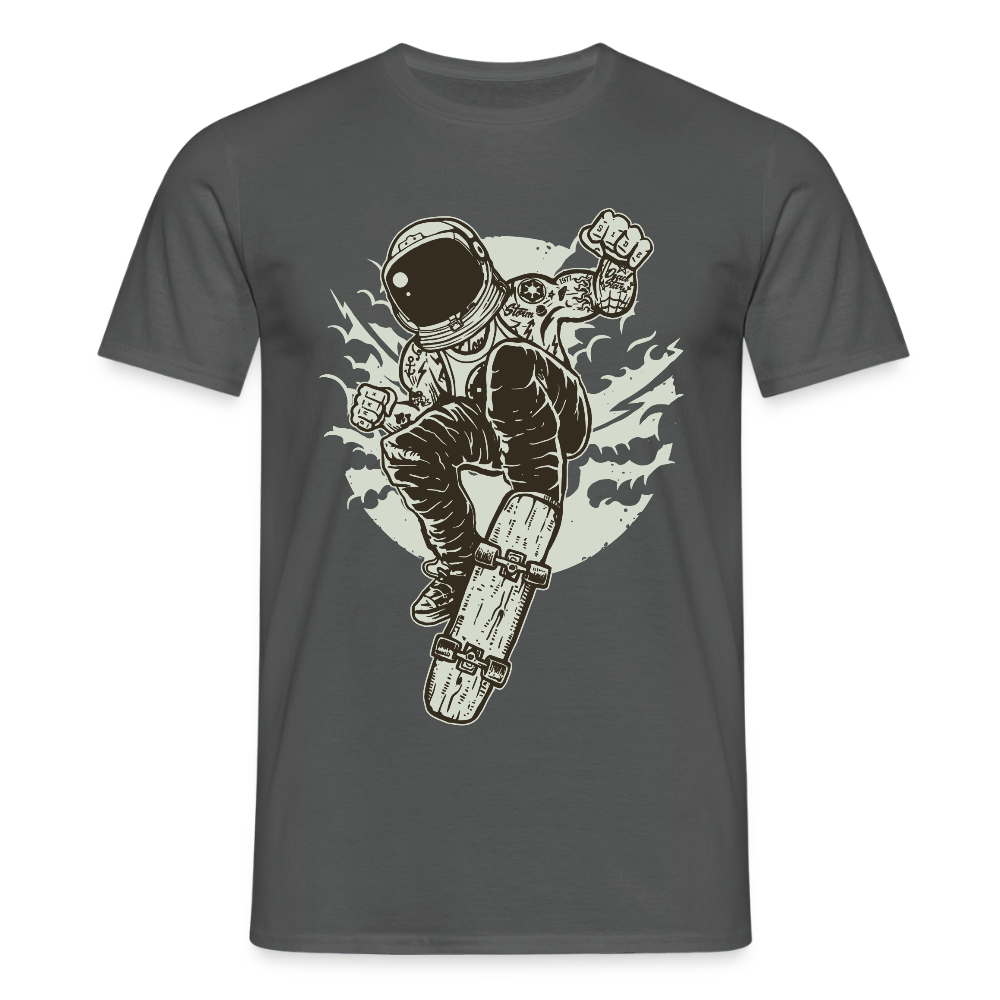 Männer T-Shirt Space Skater - Anthrazit