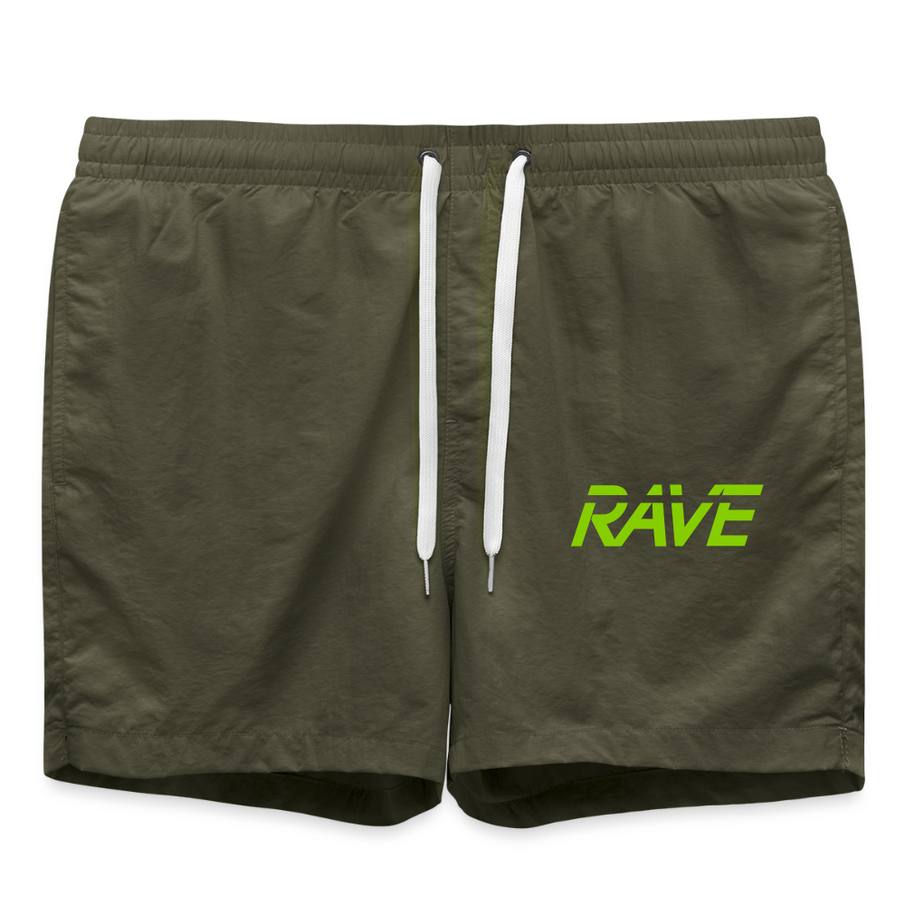 Badeshorts Rave - Olive