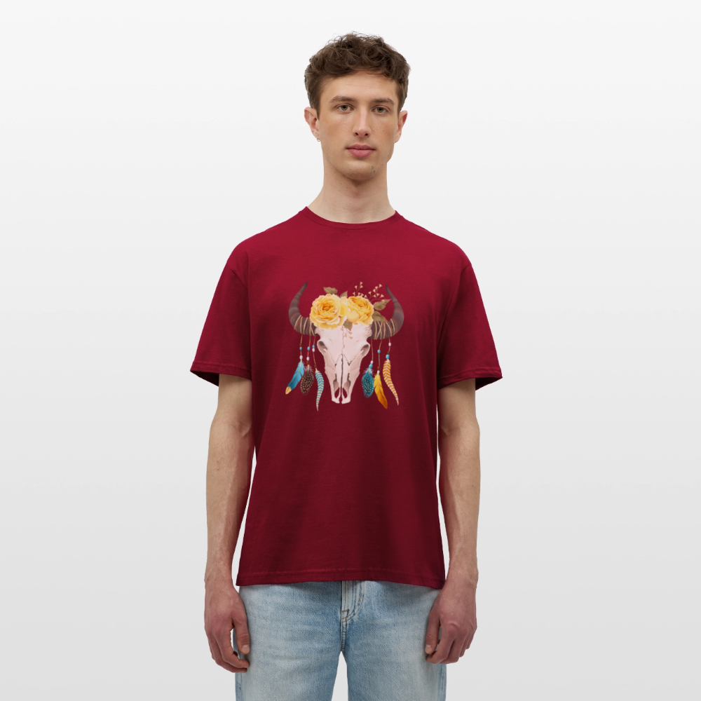 Männer T-Shirt Boho - Ziegelrot
