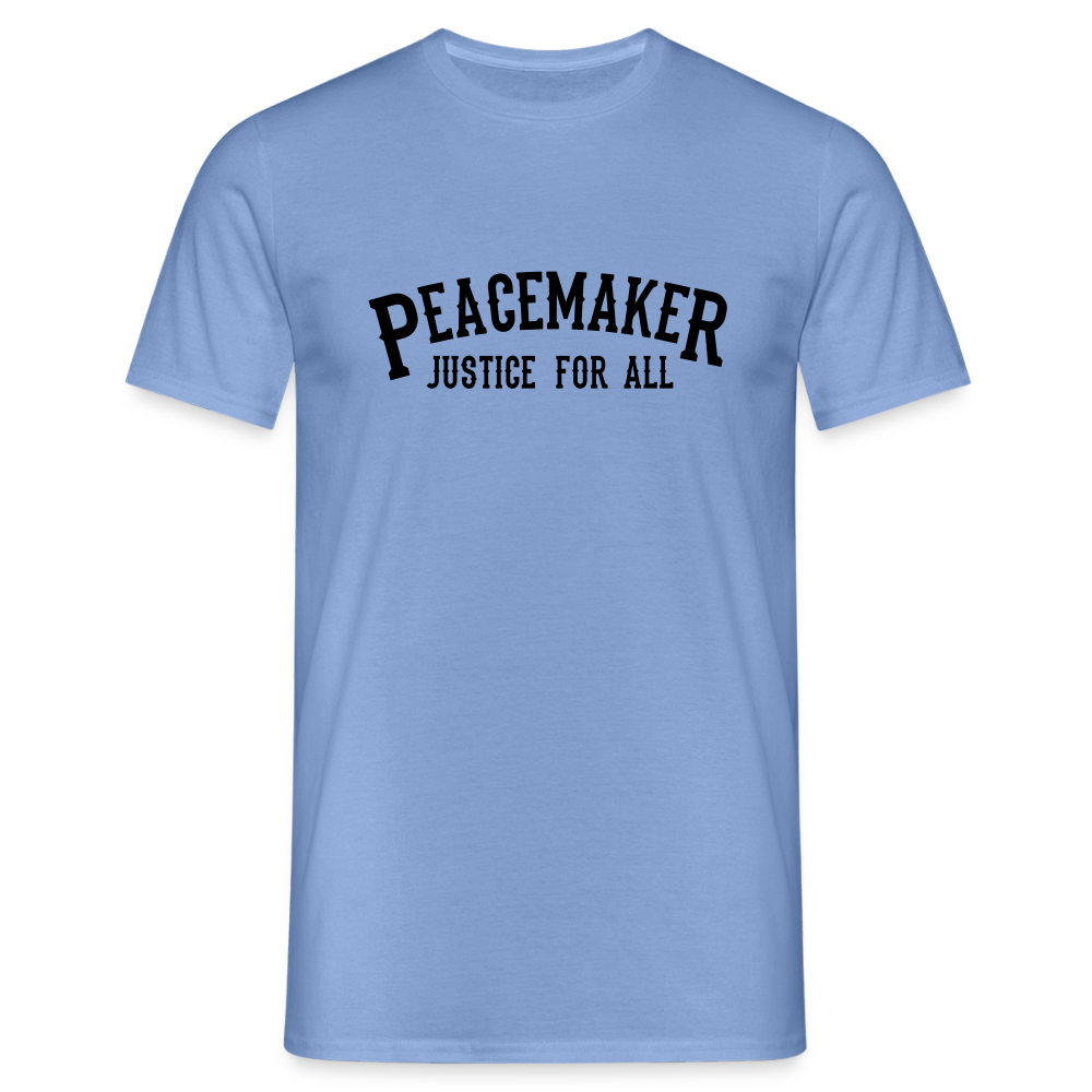 Männer T-Shirt Peacemaker - carolina blue