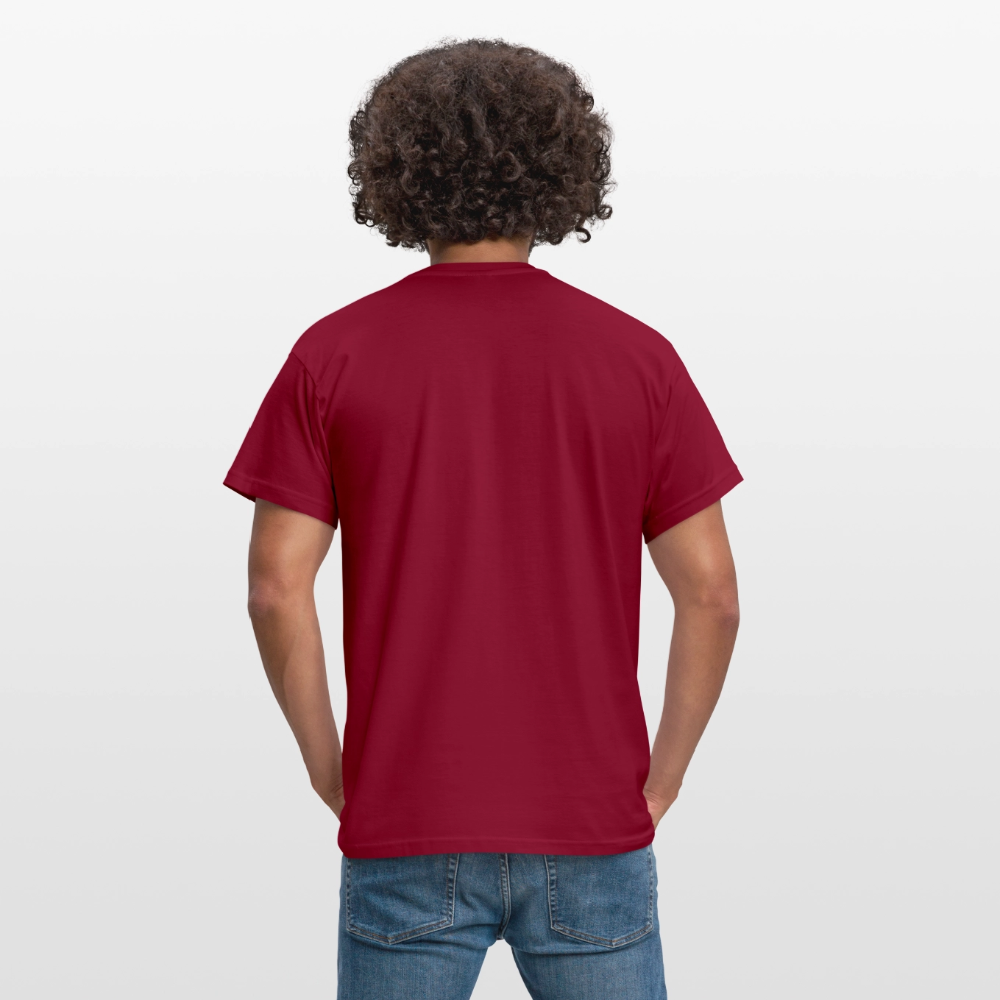 Männer T-Shirt Mein Computer - Ziegelrot