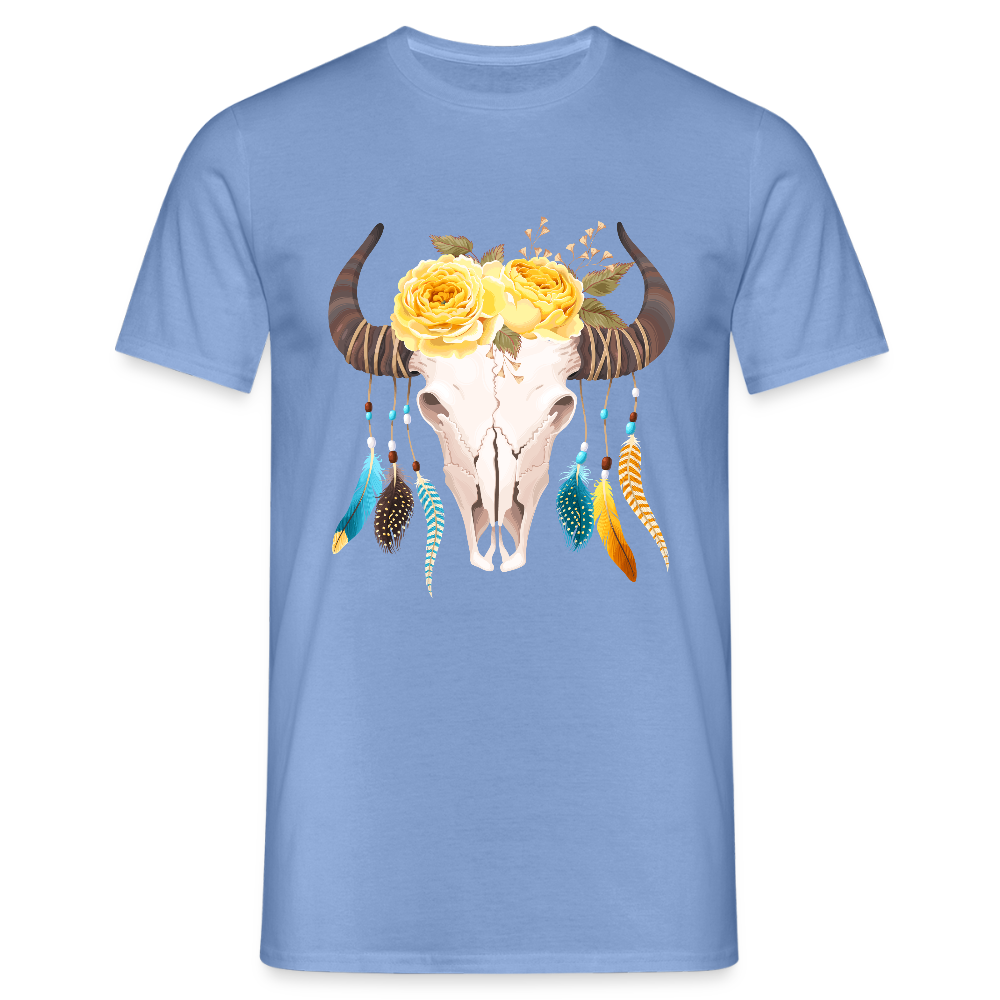 Männer T-Shirt Boho - carolina blue