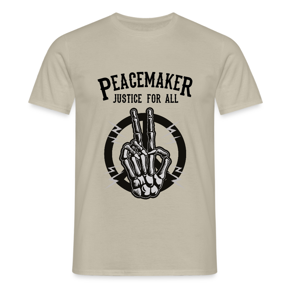 Männer T-Shirt Peacemaker - Sandbeige