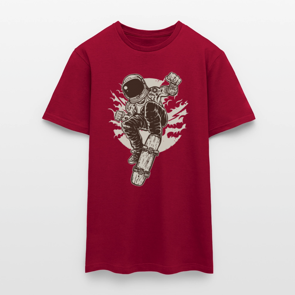 Männer T-Shirt Space Skater - Ziegelrot