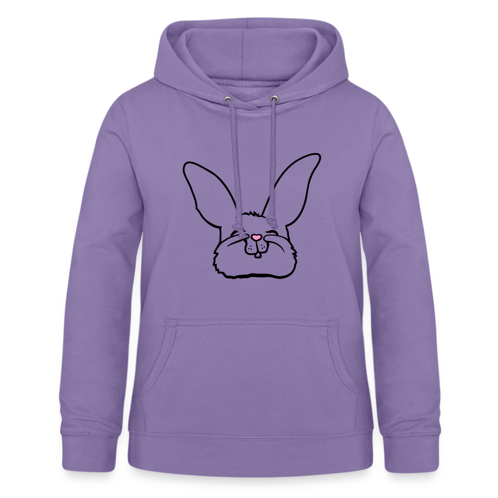 Frauen Hoodie Sweet Bunny - Lavendel