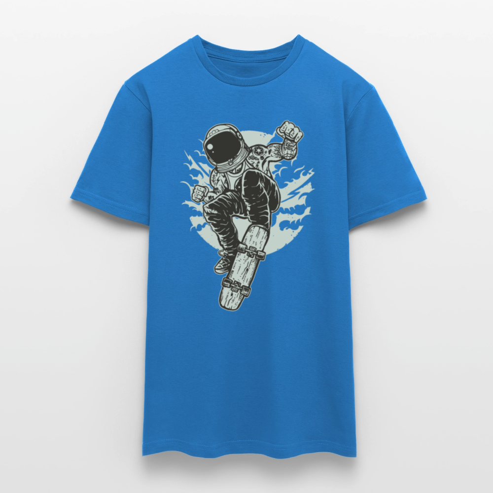 Männer T-Shirt Space Skater - Royalblau