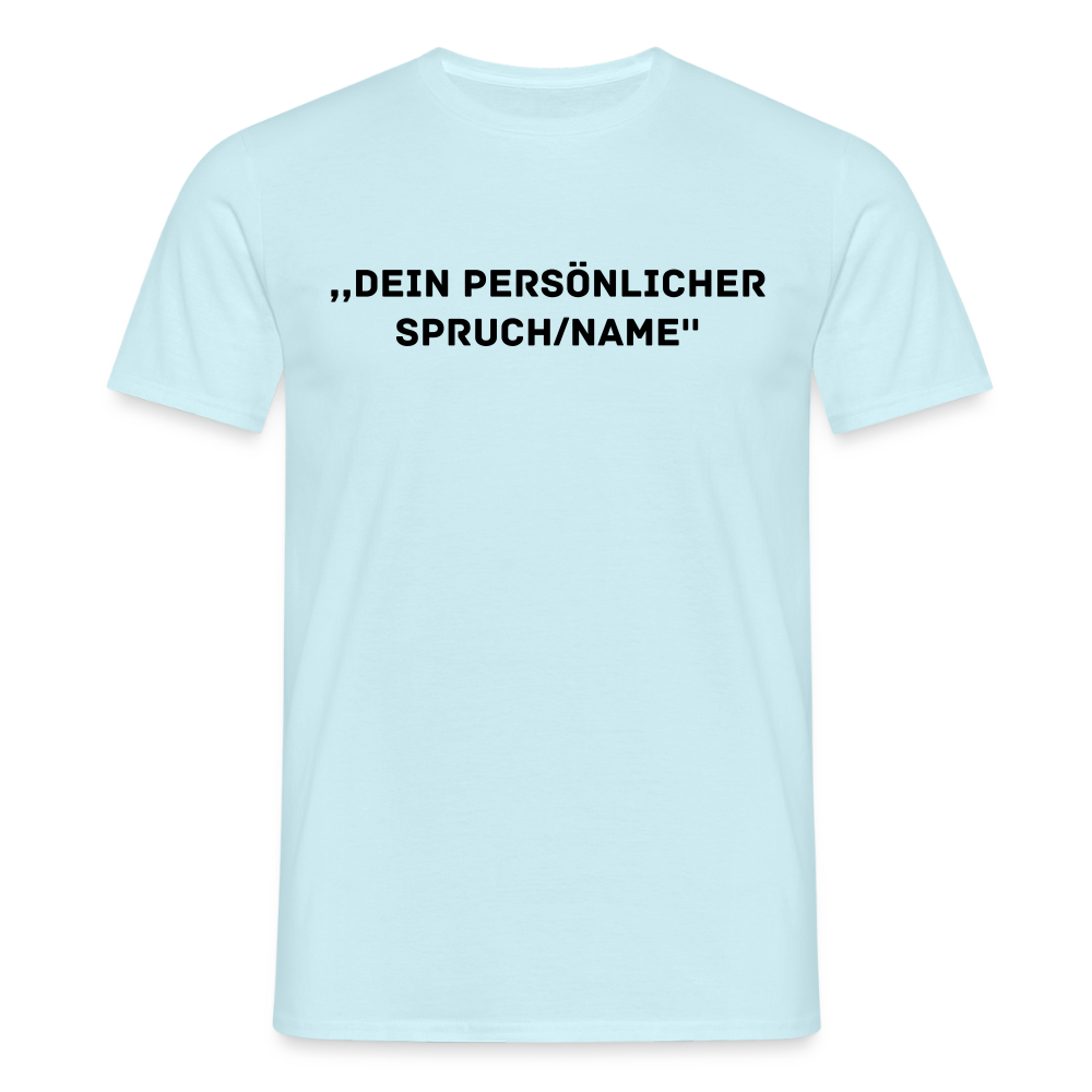 Männer T-Shirt (peronalisierbar) - Sky