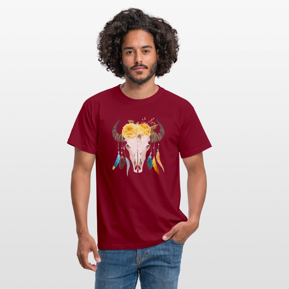 Männer T-Shirt Boho - Ziegelrot