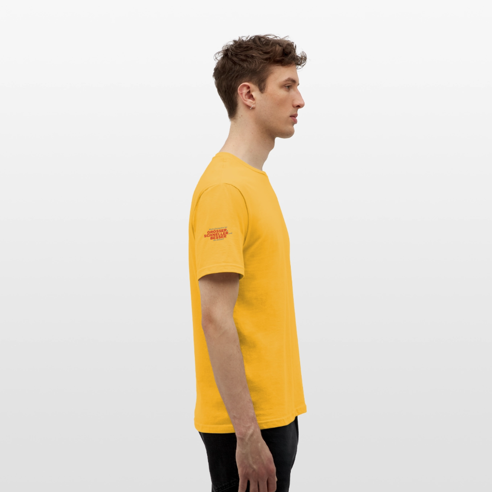 Männer T-Shirt Mein Computer - Gelb