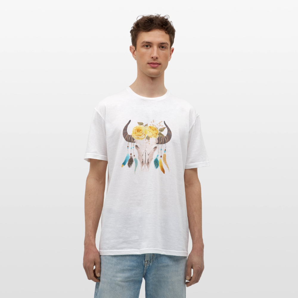 Männer T-Shirt Boho - Weiß