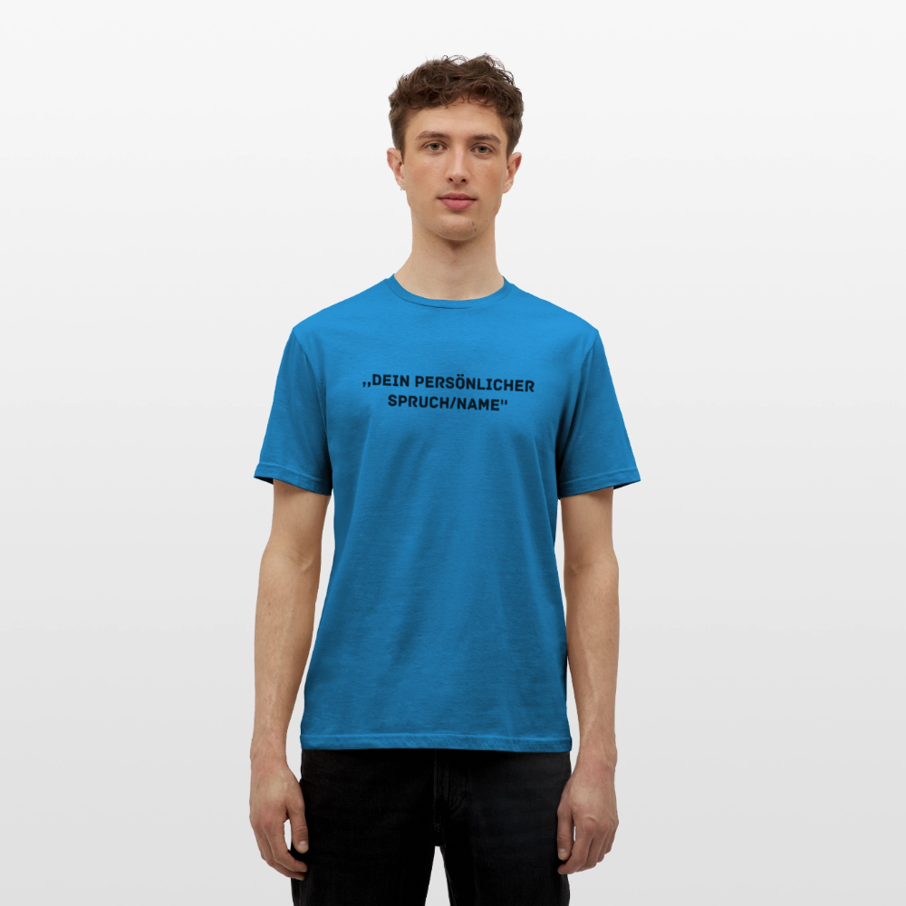 Männer T-Shirt (peronalisierbar) - Royalblau