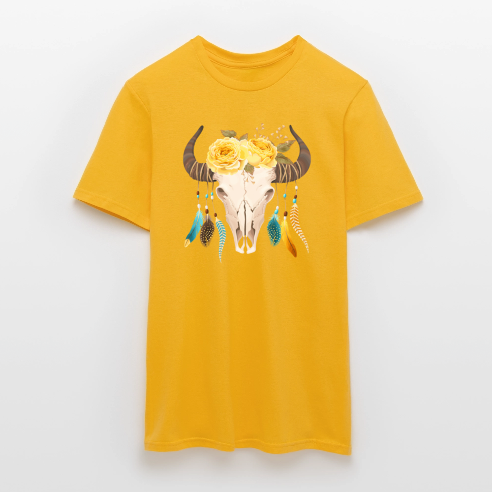 Männer T-Shirt Boho - Gelb