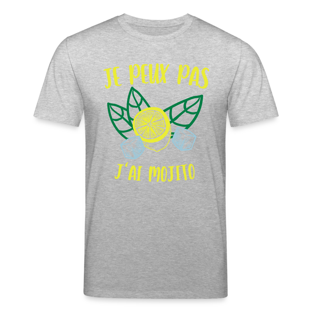 Stanley/Stella Unisex Bio-T-Shirt CREATOR J'ai Mojito - Grau meliert