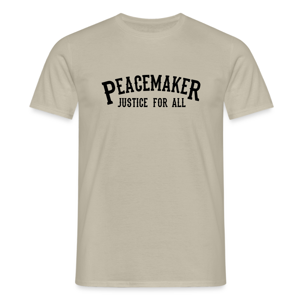 Männer T-Shirt Peacemaker - Sandbeige