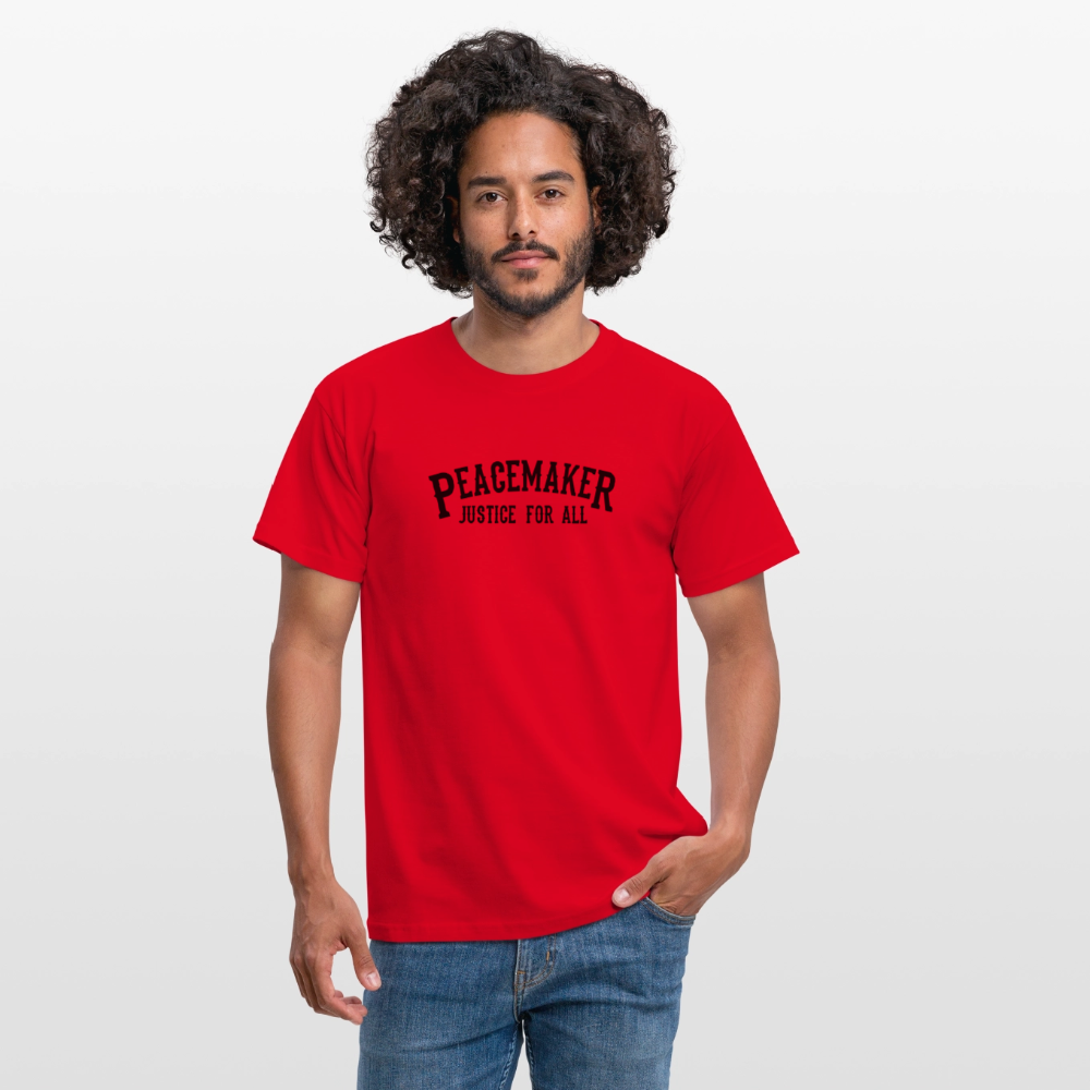 Männer T-Shirt Peacemaker - Rot