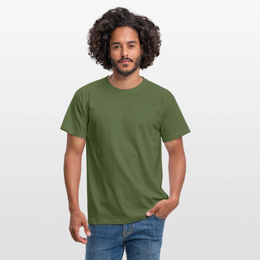 Männer T-Shirt Mein Computer - Militärgrün