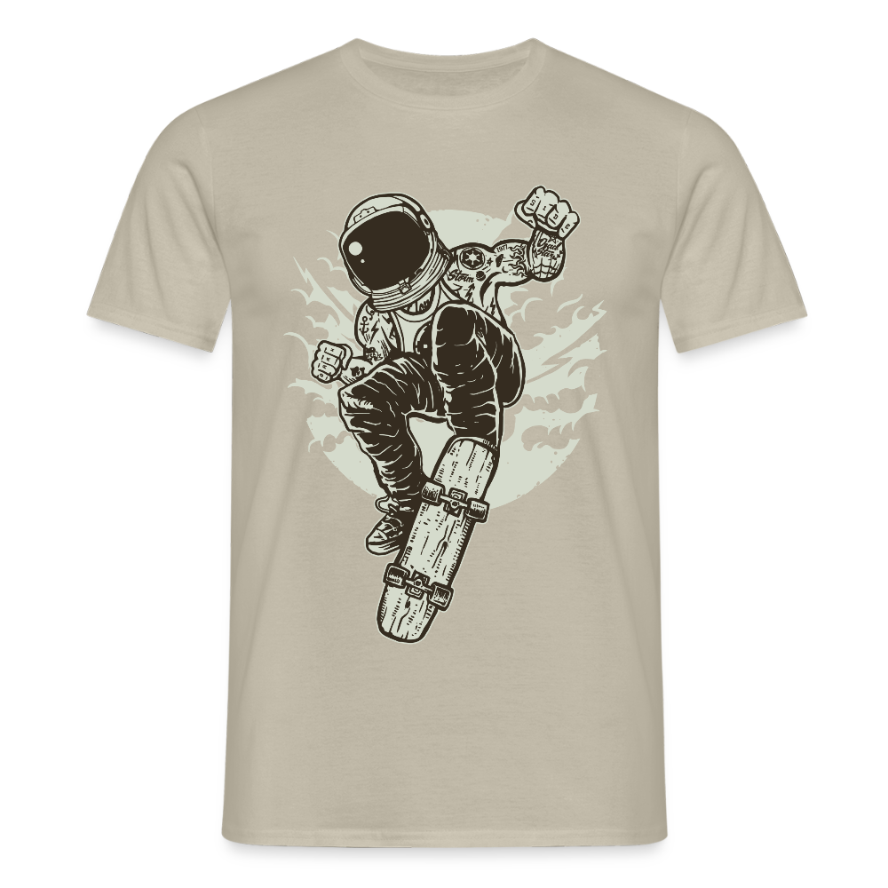Männer T-Shirt Space Skater - Sandbeige
