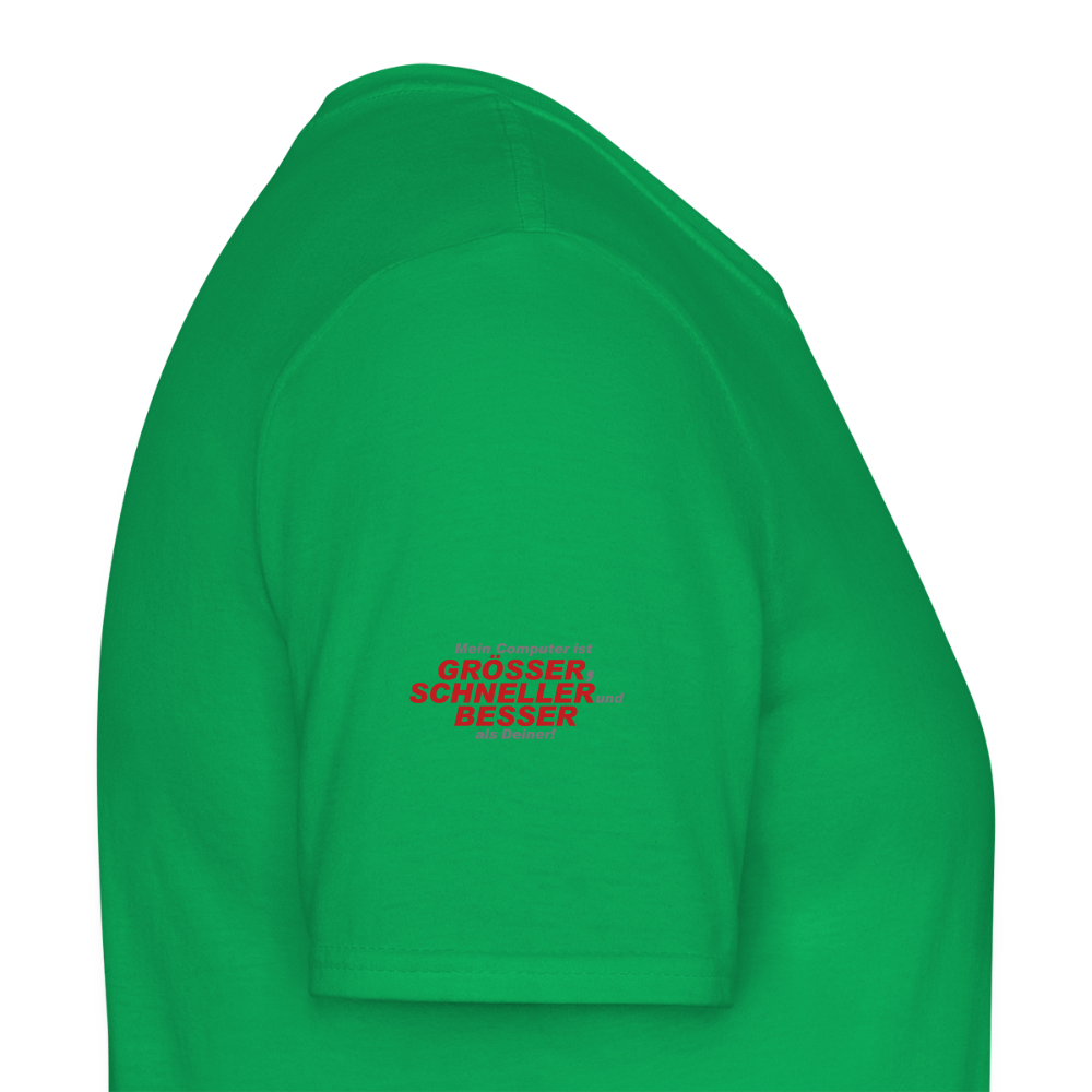 Männer T-Shirt Mein Computer - Kelly Green