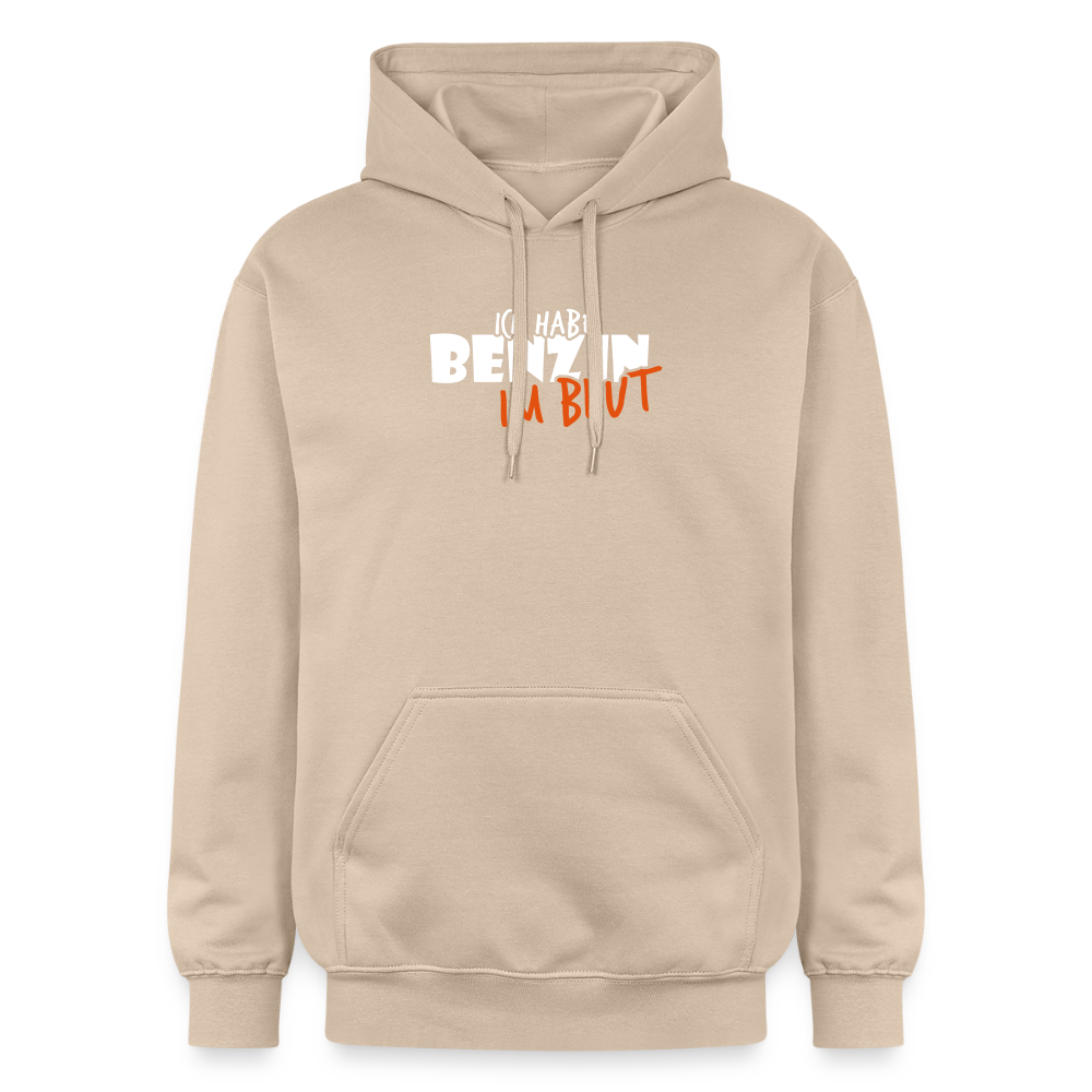 Gildan Unisex Softstyle® Midweight Hoodie Benzin im Blut - Sand