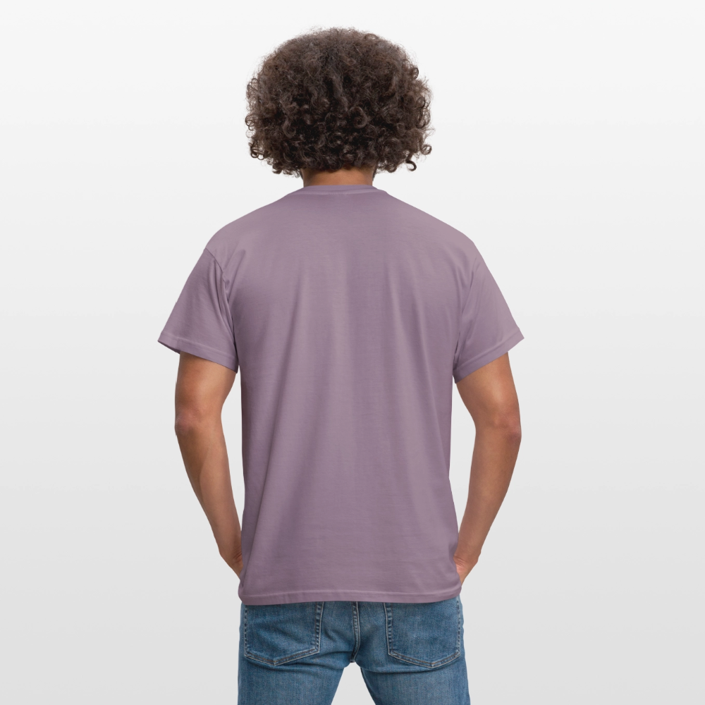 Männer T-Shirt Mein Computer - Lilagrau