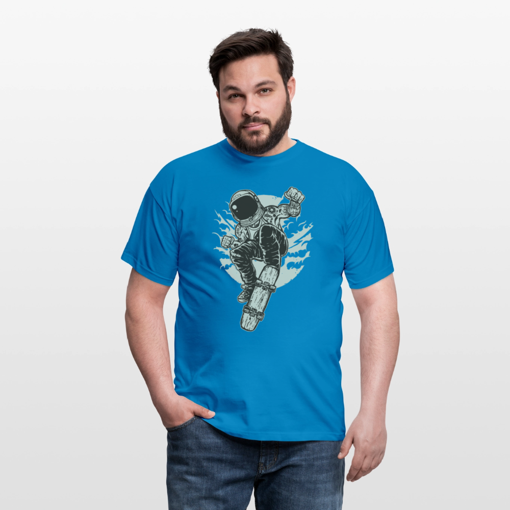 Männer T-Shirt Space Skater - Royalblau