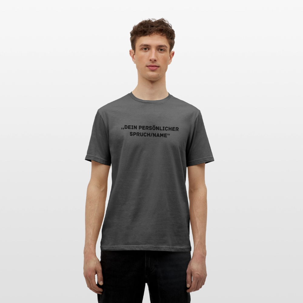 Männer T-Shirt (peronalisierbar) - Anthrazit