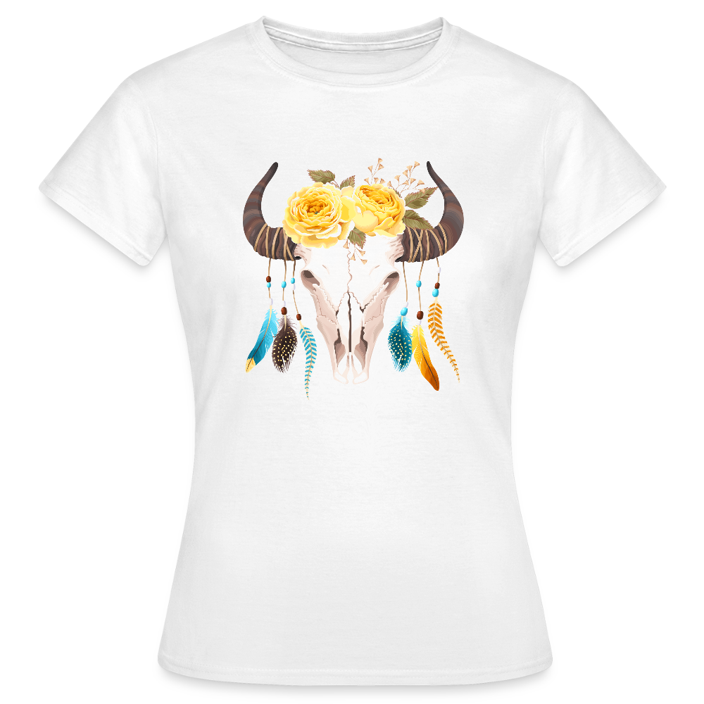 Frauen T-Shirt Boho - Weiß