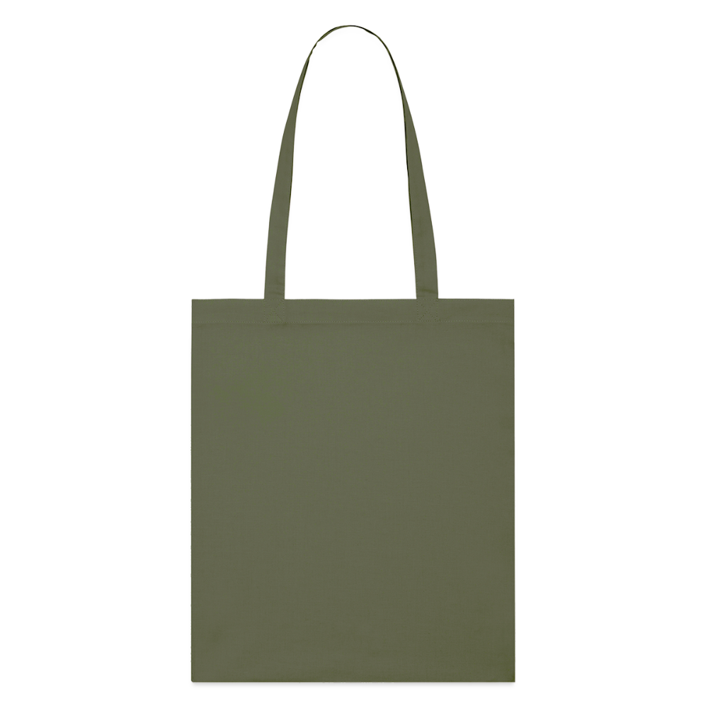 Stanley/Stella Bio-Stoffbeutel Katzen - Khaki