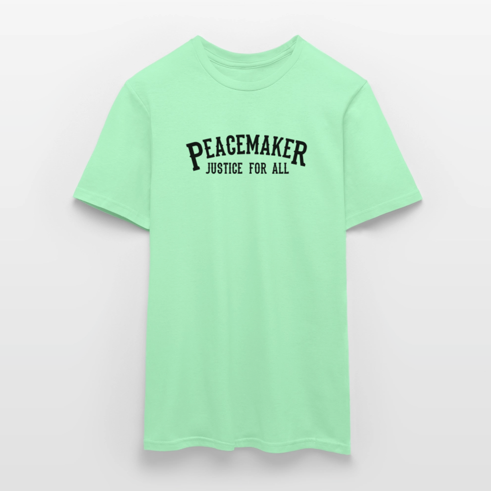 Männer T-Shirt Peacemaker - Mintgrün