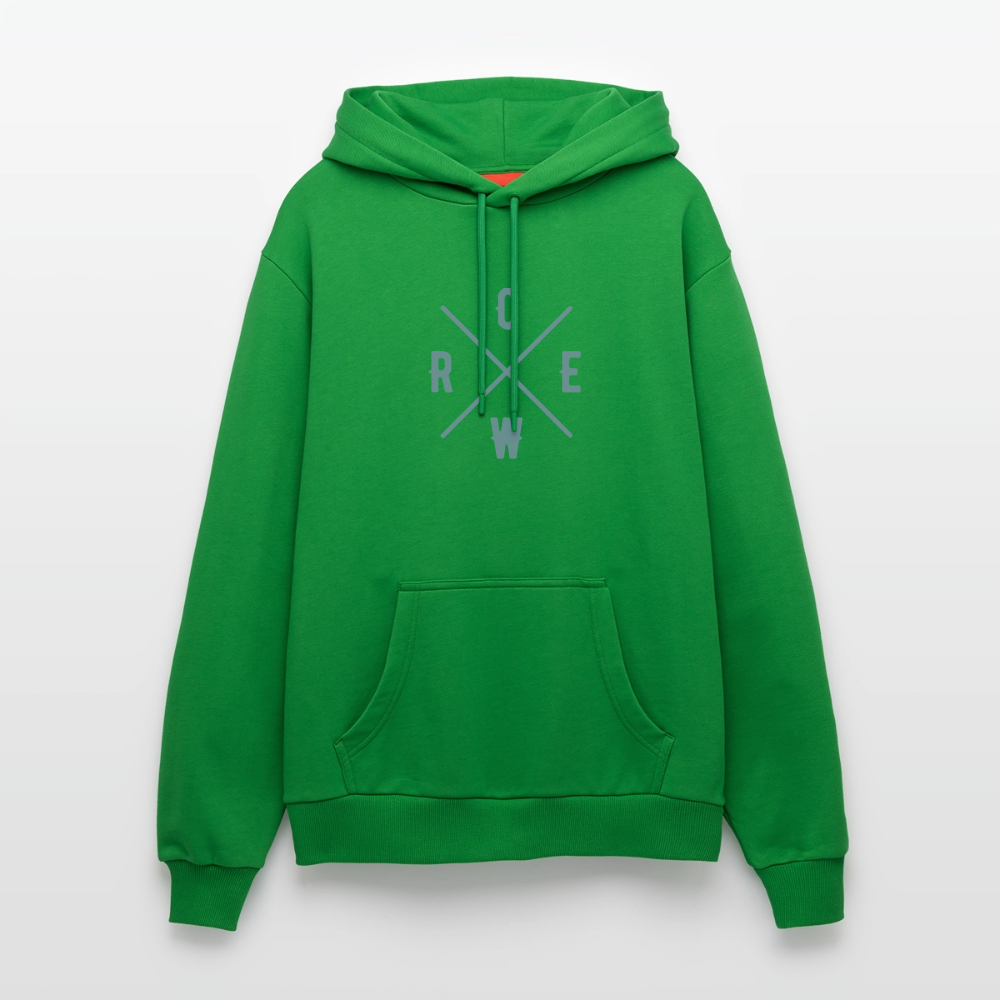 Organic Relaxed Hoodie Made in EU Crew - City Green