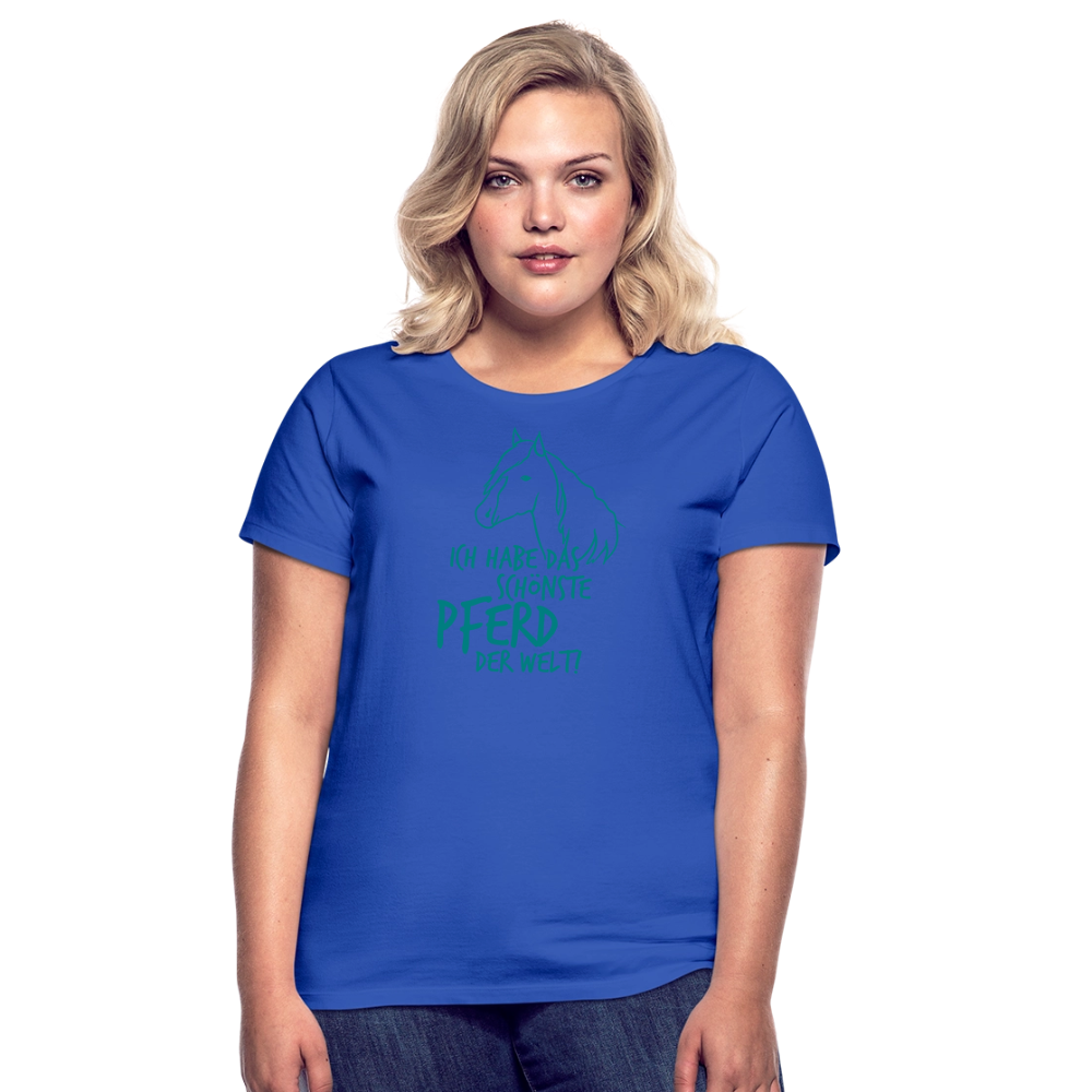 Frauen T-Shirt - Royalblau