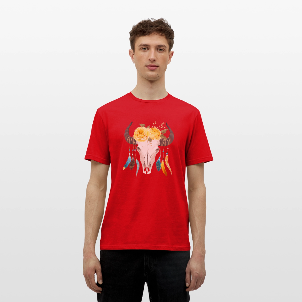 Männer T-Shirt Boho - Rot
