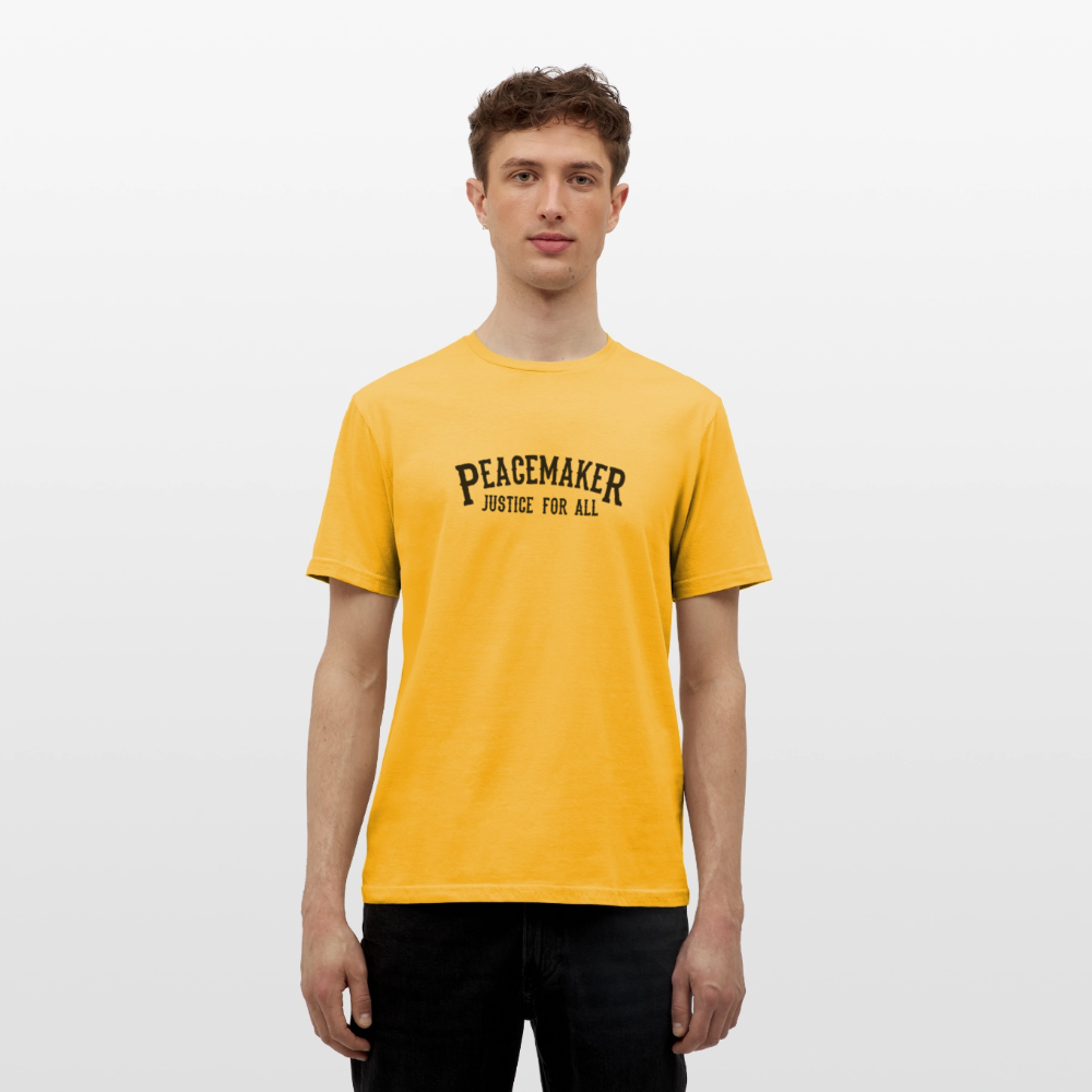 Männer T-Shirt Peacemaker - Gelb