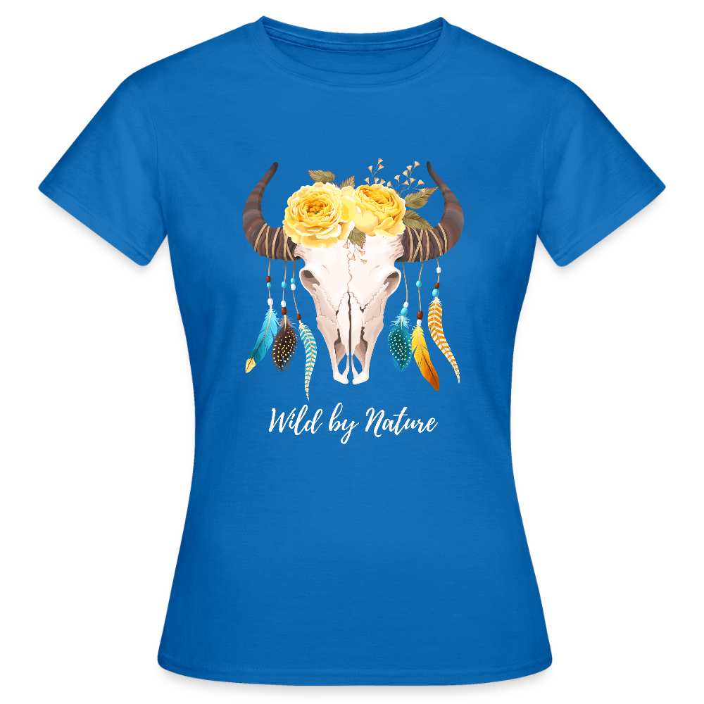 Frauen T-Shirt Boho - Royalblau