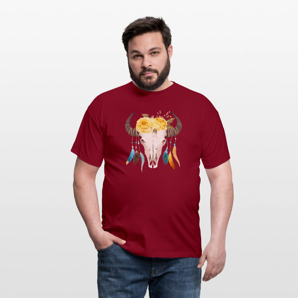 Männer T-Shirt Boho - Ziegelrot