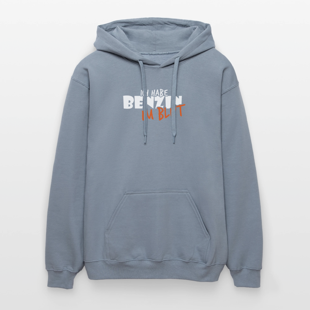 Gildan Unisex Softstyle® Midweight Hoodie Benzin im Blut - Blau