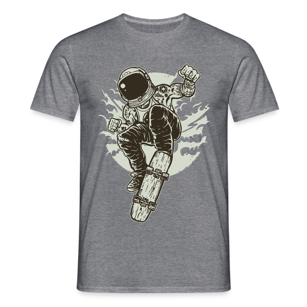 Männer T-Shirt Space Skater - Graphit meliert