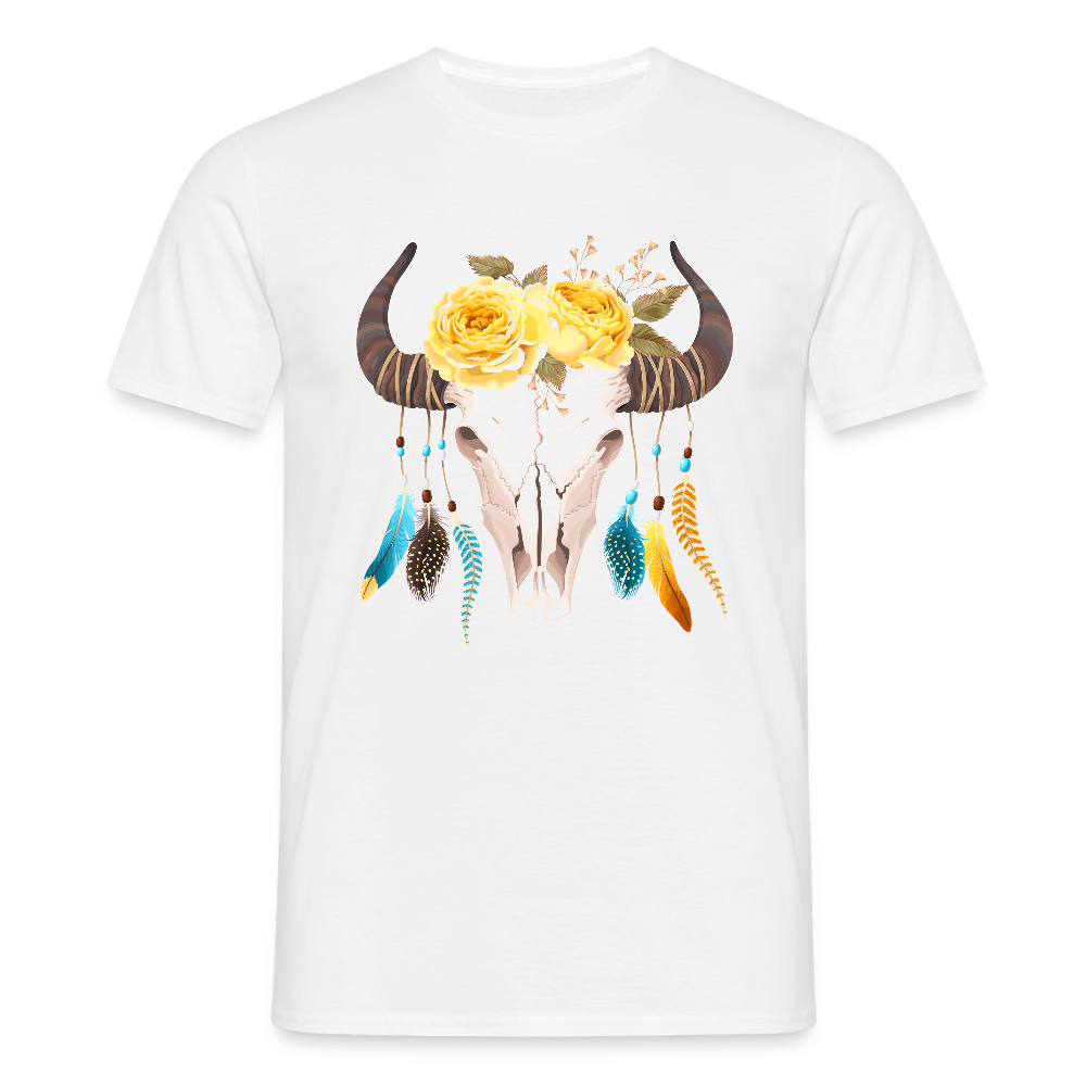 Männer T-Shirt Boho - Weiß