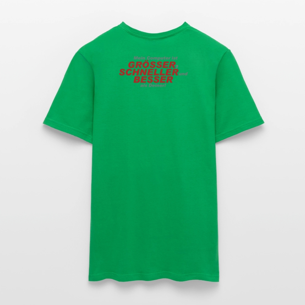 Männer T-Shirt Mein Computer - Kelly Green