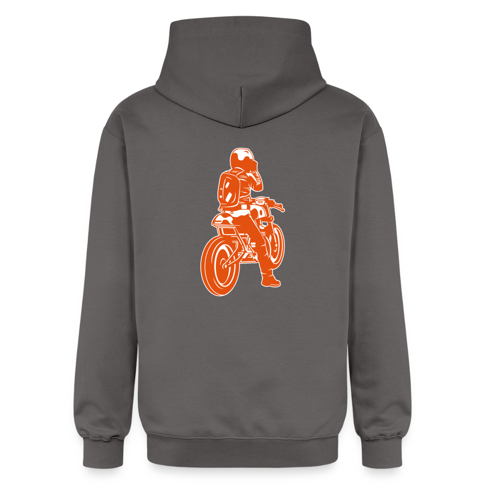 Gildan Unisex Softstyle® Midweight Hoodie Benzin im Blut - Dunkelgrau
