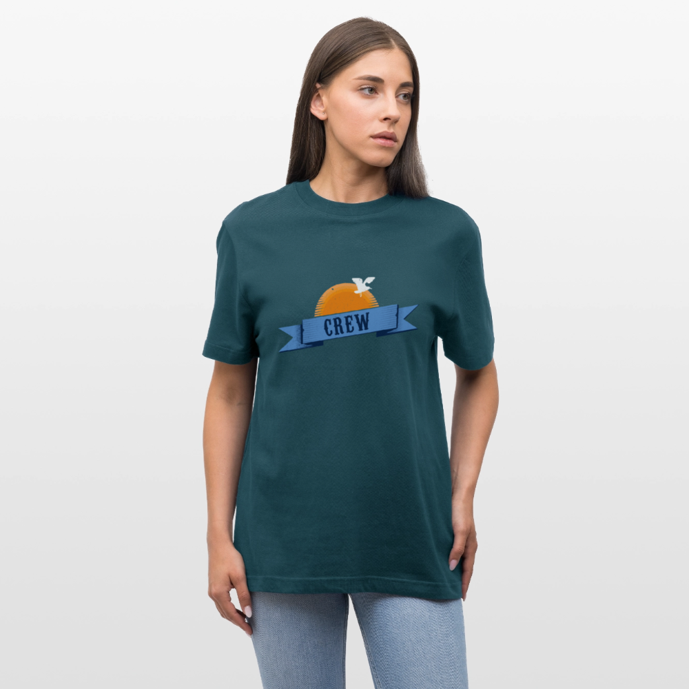 Stanley/Stella Relaxed Fit Unisex Bio-T-Shirt Sparker - Dunkles Petrol