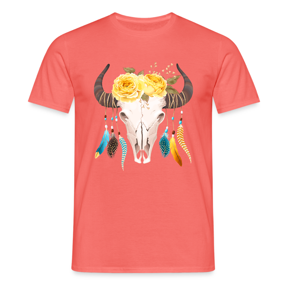 Männer T-Shirt Boho - Koralle