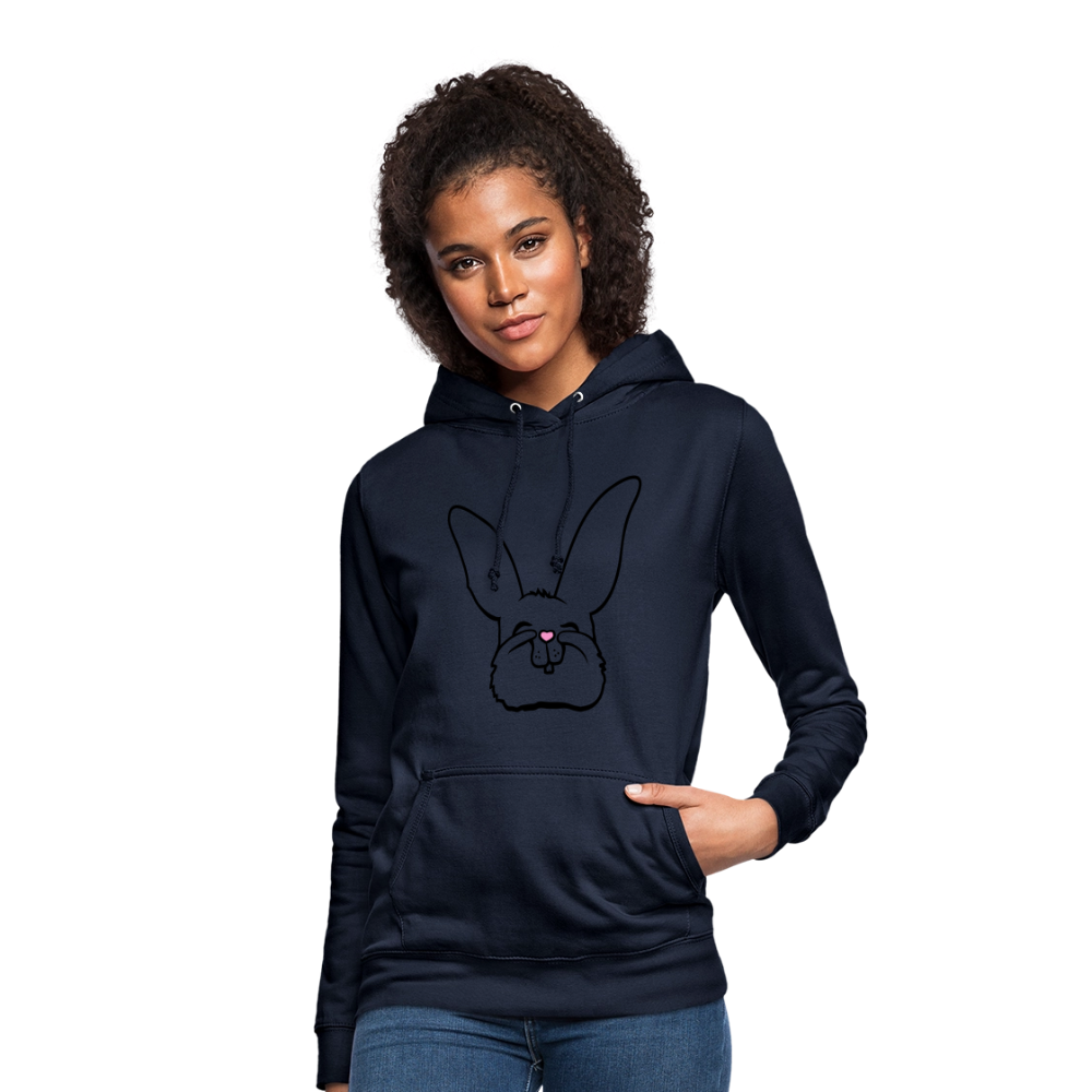 Frauen Hoodie Sweet Bunny - Navy