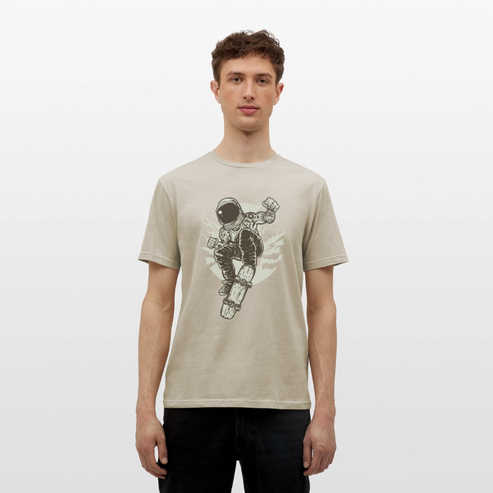 Männer T-Shirt Space Skater - Sandbeige
