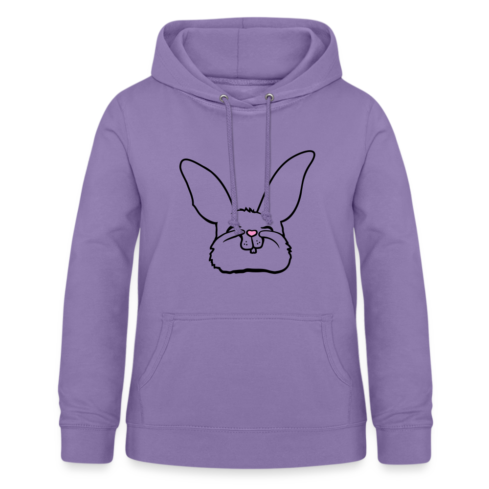 Frauen Hoodie Sweet Bunny - Lavendel