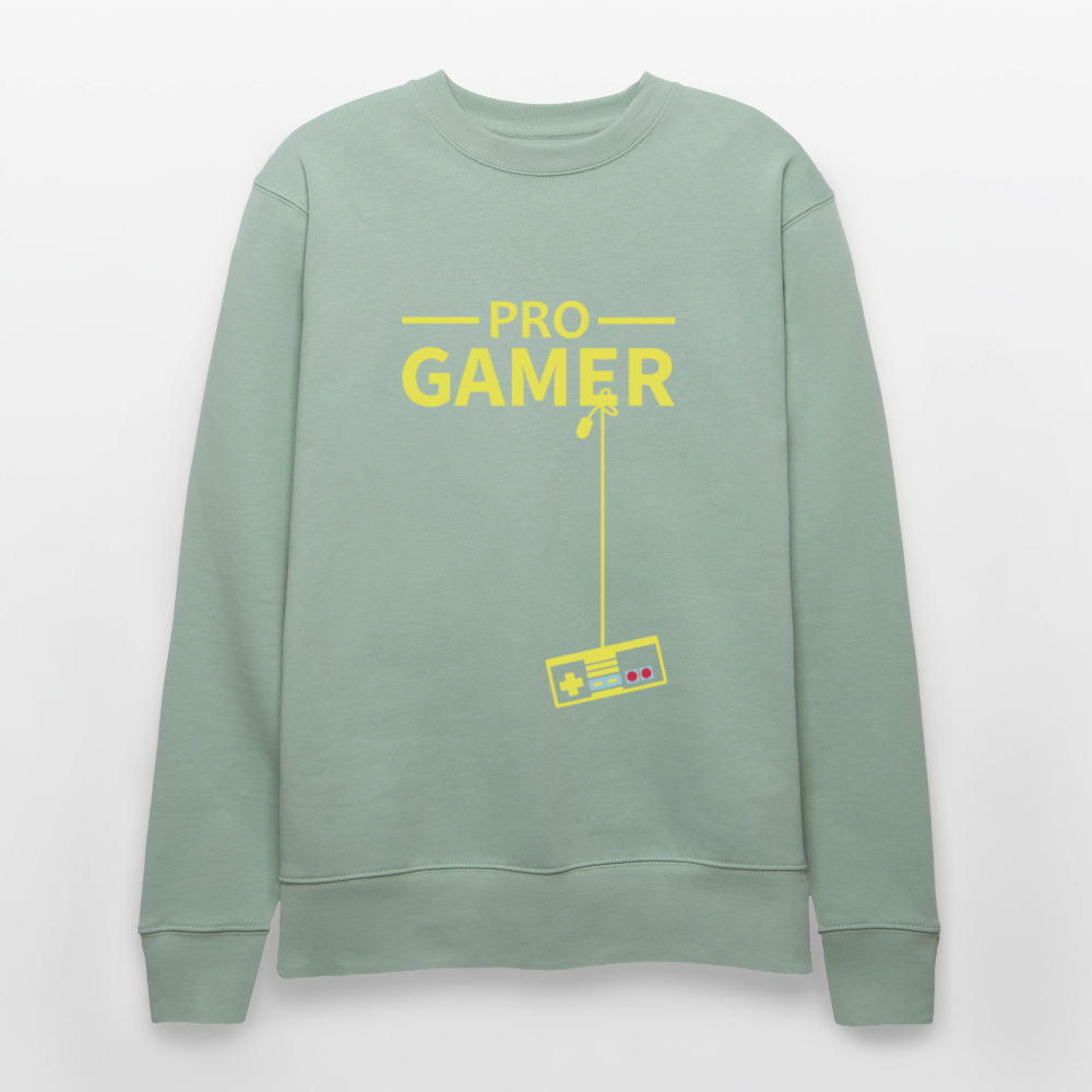 Stanley/Stella Unisex Bio-Sweatshirt CHANGER Pro Gamer - Helles Graugrün