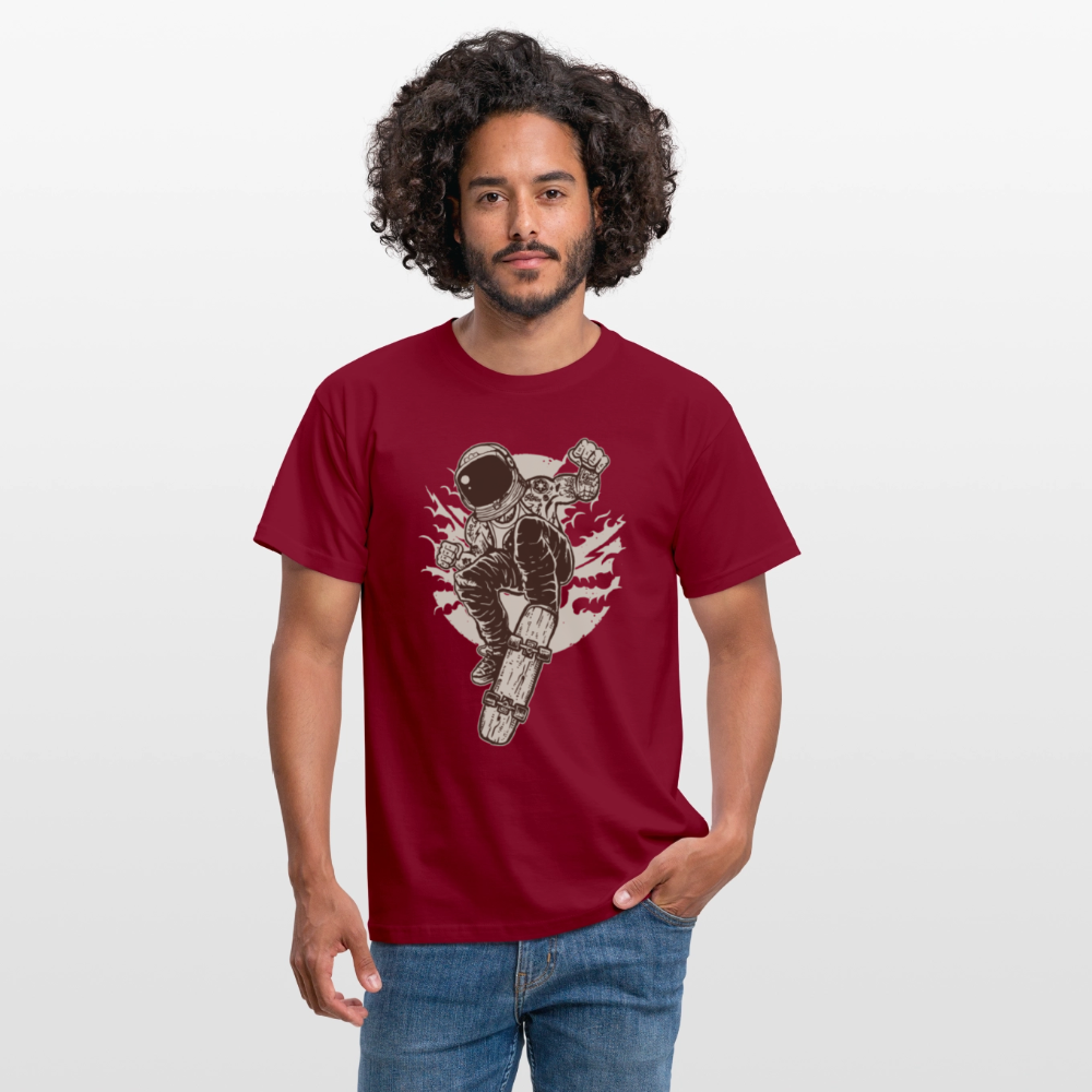 Männer T-Shirt Space Skater - Ziegelrot