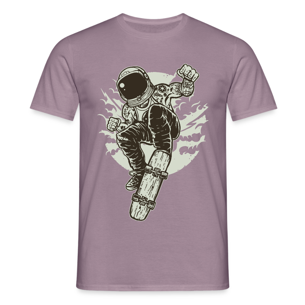 Männer T-Shirt Space Skater - Lilagrau